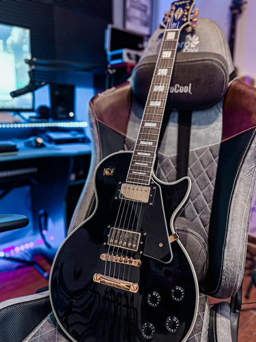 EpiPhone Les Paul Custom Black Ebony  Nueva