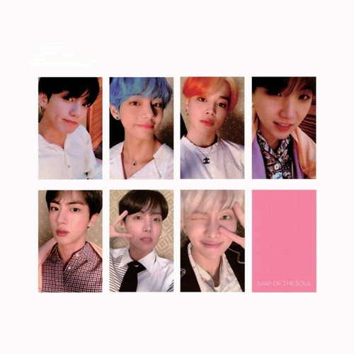 Photocards Map Of The Soul Bts Army 7 Piezas Por Pack 