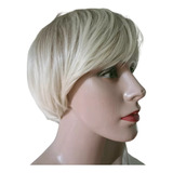 Peruca Lace Wig Loira Loiro Curta C2