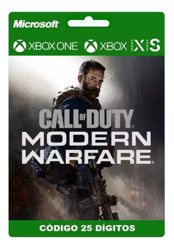 Call Of Duty Modern Warfare Xbox Series X/s E One 25 Dígitos