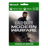 Call Of Duty Modern Warfare Xbox Series X/s E One 25 Dígitos