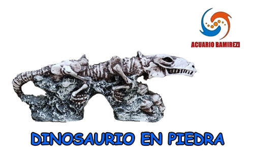 Figura De Resina Dinosaurio En Piedra # 143