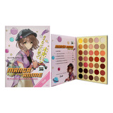 Pigmento Prensado Palette Rude Cosmetics Manga Anime 35