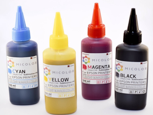 Tinta Sublimacion Premium Para Epson 100 Ml