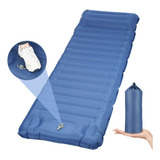 Colchón Inflable Portátil Con Almohada Para  Aire Camping