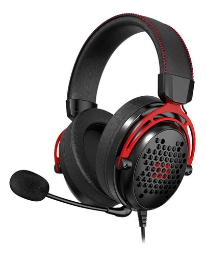 Headset Gamer Redragon Diomedes Preto H388