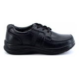 Zapato Niño Escolar Choclo Casual Flexi 402101 Negro 17 A 21