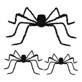 Arañas Gigantes Kit Decoracion Halloween Para Patio 3 Pieza