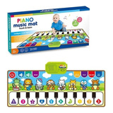 Tapete Musical Gateo Piano Juguete Bebe Didactico Niño Piso