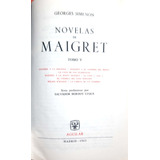 Novelas De Maigret 5 George Simenon Aguilar Usado #
