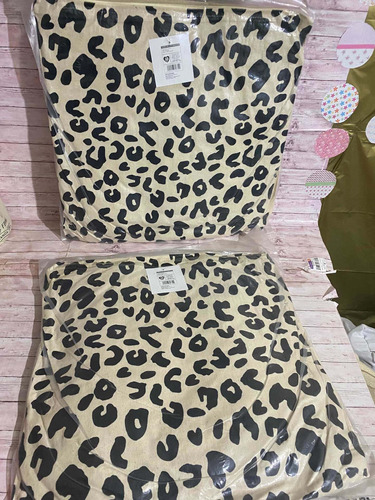 2 Cojines Animal Print Funda + Relleno4 Modelos