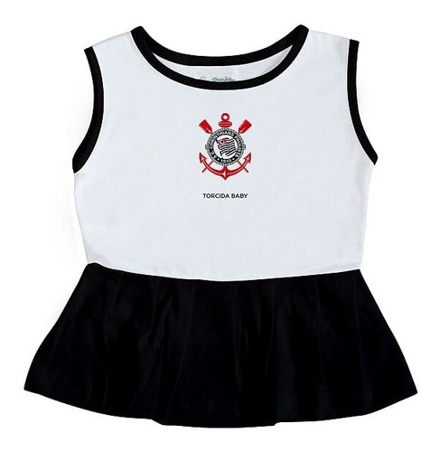 Vestido Bebê Corinthians