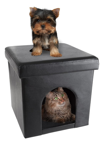 Casa Otomana Plegable Para Gatos O Perros Pequeños