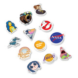 Stickers Personalizados Troquelados Con Forma - Pack X 10