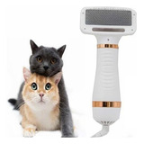 Cepillo Para Mascotas 2 En 1 Gato Perro Peine Secador Pelo