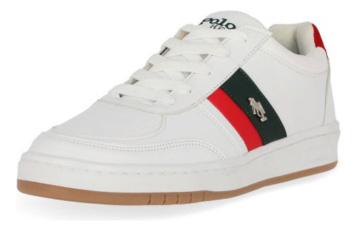 Sneakers Casual Pr62853 Suela Antideslizante Blanco Liso