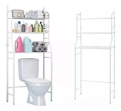 Estante Mueble Organizador De Baño 3 Niveles Repisa