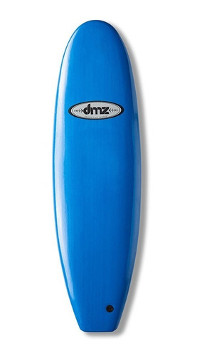 Tabla De Surf Softboard Dmz Azul 8,0 Pies + Quillas