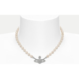 Collar De Perlas Sturno Vivienne Westwood Plateado