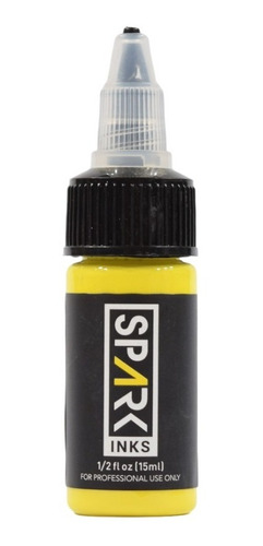 Pigmento Tinta Tattoo Spark Ink 0.5oz (15ml.) Yellow