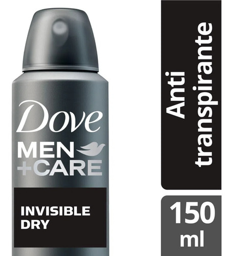 Desodorante Dove Men+care Invisible Dry Pack X2u