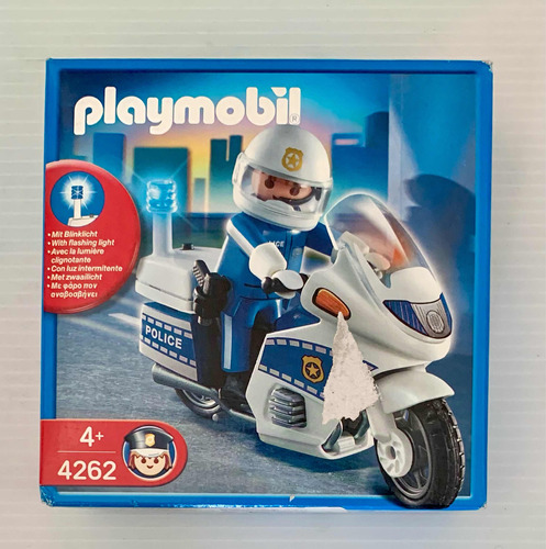 Playmobil Policia Motocicleta 4262