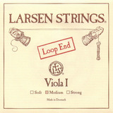 Hasta 16.5  Viola A String Medium Aluminio/acero Loop-end