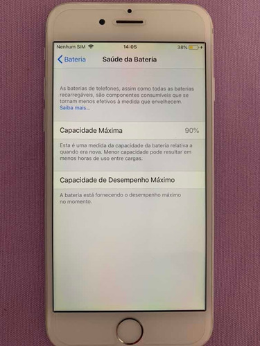 iPhone 6 16g Cinza Com Película, Capa/case E Bumper