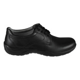 Zapato Escolar Niño Flexi 59916 Elegante Piel Negro Agujetas