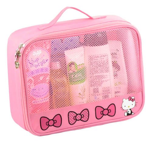 Cosmetiquera Neceser Organizador De Bolsa Hello Kitty Sanrio