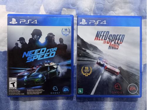 Juegos Físicos Need For Speed Y Rivals Originales Ps4