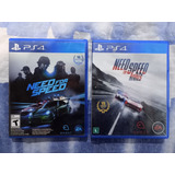 Juegos Físicos Need For Speed Y Rivals Originales Ps4