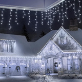 Cortina Led Navidad Intercalada 6mt X 45cm 200 Luces 