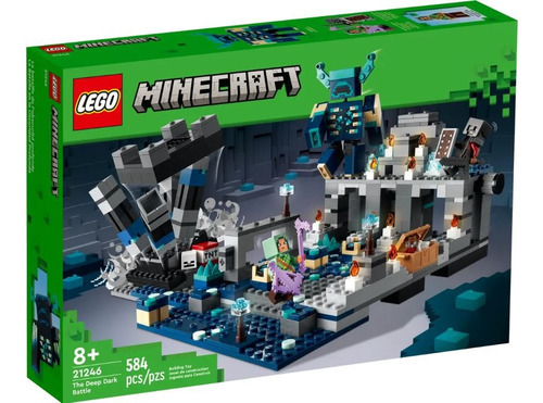 Kit Lego Minecraft Batalla En La Oscuridad Profunda 21246 584