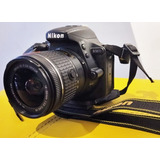 Nikon Kit D5600 18-55 Vr  Dx Negro + Lente Nikkor 55-300