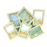 Portarretrato Multiple X4 Fotos Cuadro Colgante Sheshu Home Color Beige Vintage