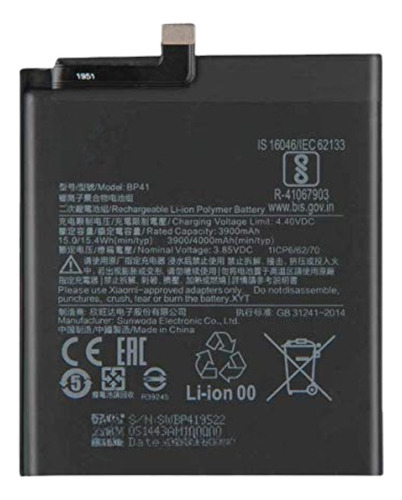 Sobre + Bateria Para Xiaomi Redmi K20 / Mi 9t - Bp-41