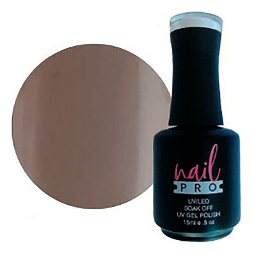 Gel Color Esmaltado Permanente Nailpro Profesional Nude 027