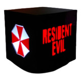 Luminária Resident Evil De Mesa Quarto Geek Gamer Decorativo