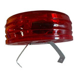 Lampara Solar Roja Universal Conos Viales Leds Recargables