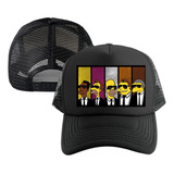 Gorra The Simpsons Black  Negro Cachucha Malla Adulto-niño