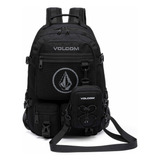 Mochila Faculdade Masculina Feminina Bolsa Volcom Reforçada