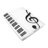 Funda Para Carpetas Folder Music, Tamaño A4, 40 Páginas (bla