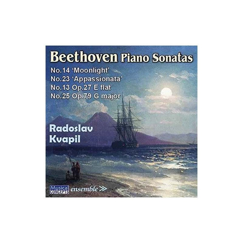Beethoven / Kvapil Radoslav Piano Sonatas: No. 13 No. 14 Cd