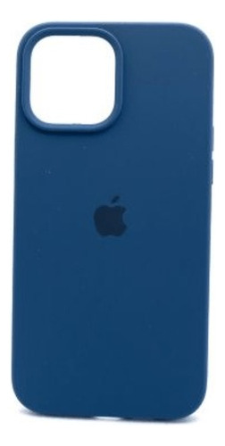 Funda Silicone Case Para iPhone Azul