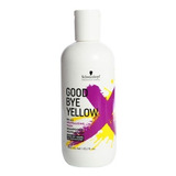 Schwarzkopf Good Bye Yellow Shampoo Matizador X 300ml Local