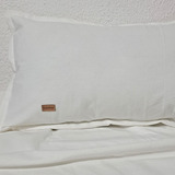 Almohadon De Tusor Nordico 40x60cm - Relleno Vellon- Algodon