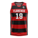 Regata Flamengo Scout Braziline - Vermelho/preto