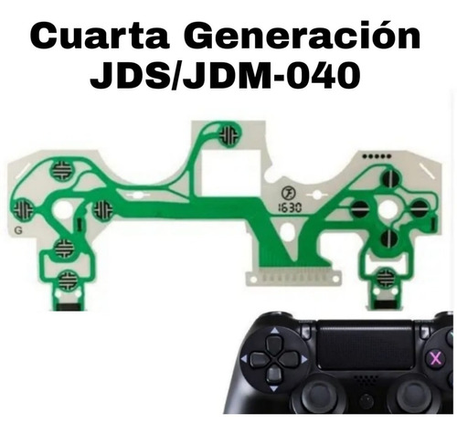 Membrana Conductiva Flex Para Control De Ps4 4.0 Nueva