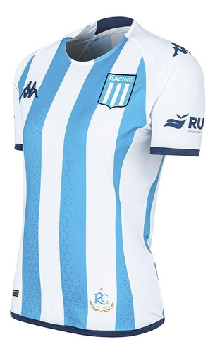 Camiseta Titular Racing Kombat Lady Kappa Original Mujer 